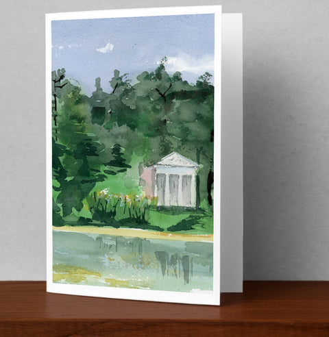 Temple by the Lake