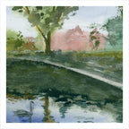 Boston Manor Park, watercolour by JJ Eatherley