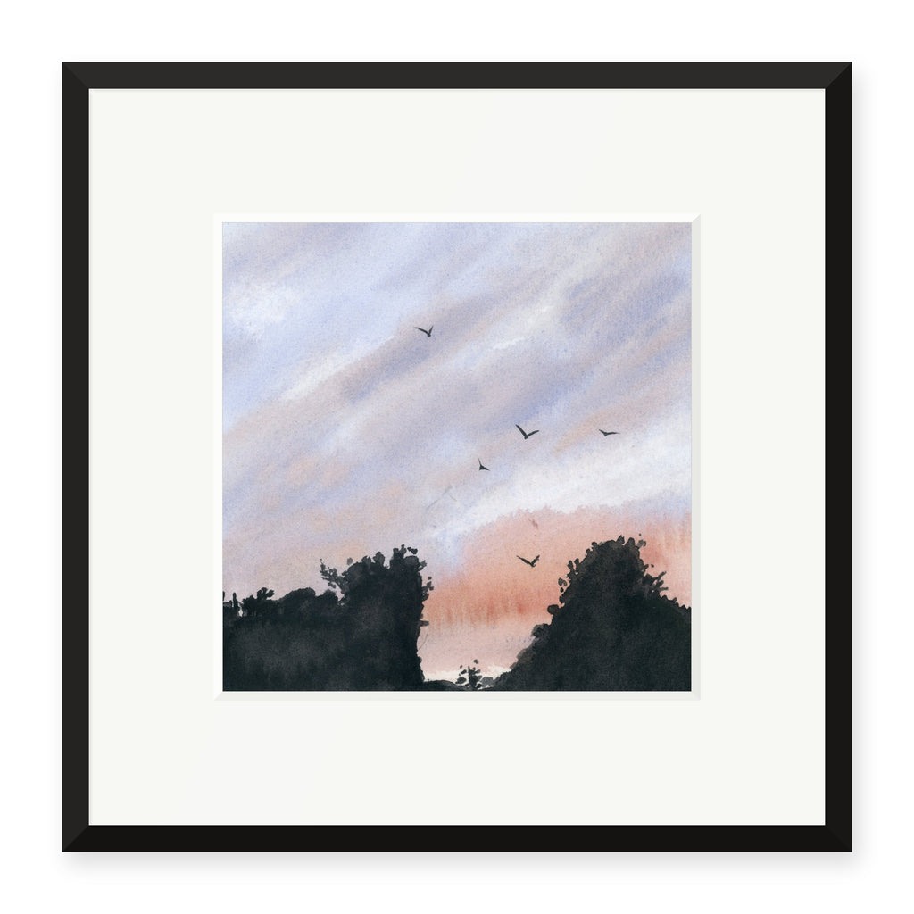 Going Home, Acton Park, framed print by JJ Eatherley