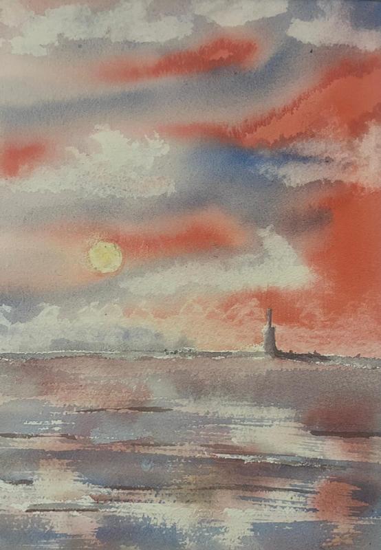 Port Sunset by Jack Eatherley