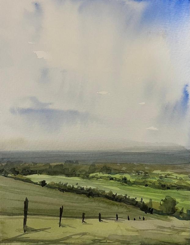 Mapledurham Hill by Jack Eatherley