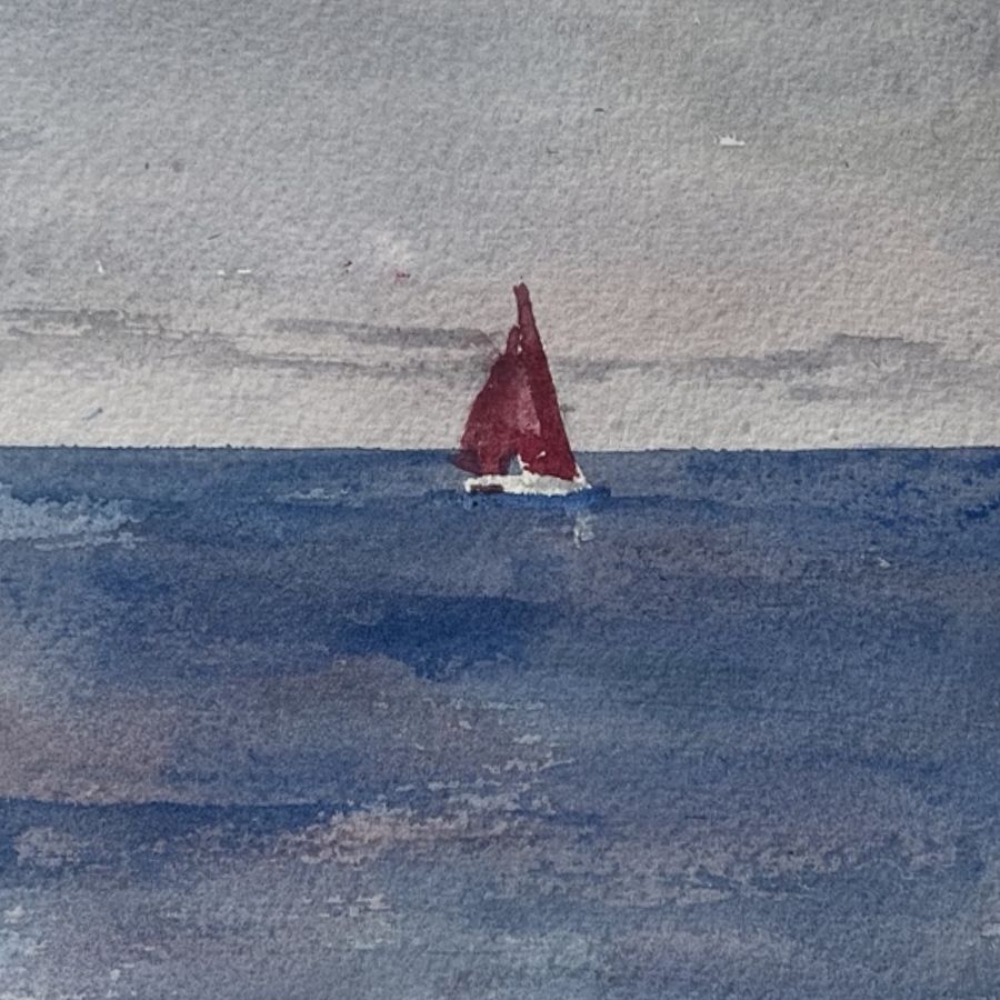 The Red Sail by Jack Eatherley